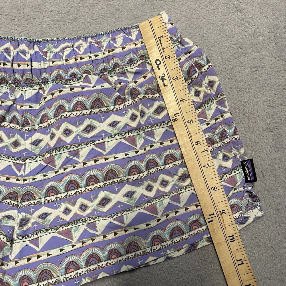Patagonia Barely Baggies Womens Small Tribal Print Outdoors Nylon 2.5" Inseam - Picture 8 of 10